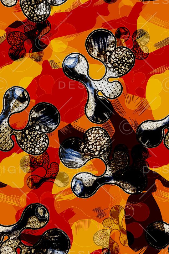 几何印花华亿平台图片