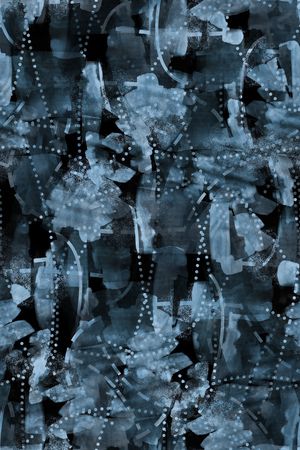 抽象男装印花华亿平台图片