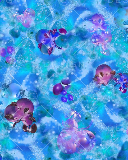 植物印花华亿平台图片