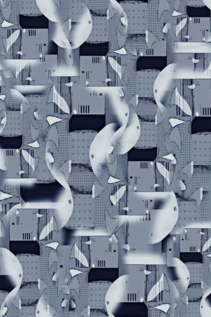 几何印花华亿平台图片