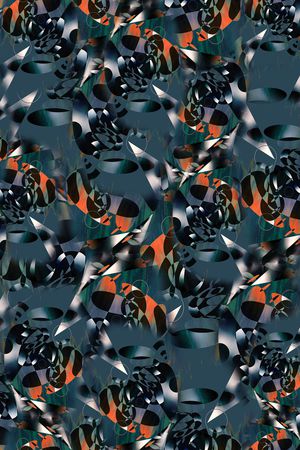 几何印花华亿平台图片