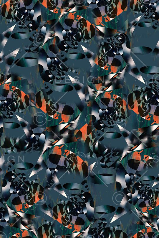 几何印花华亿平台图片