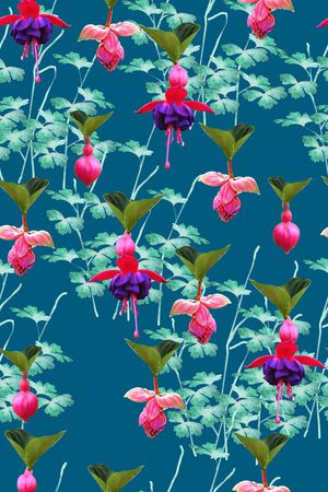 绿植树叶印花华亿平台图片