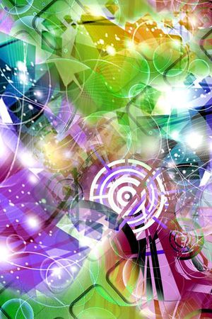 圆圈印花华亿平台图片