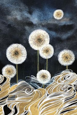 蒲公英印花华亿平台图片