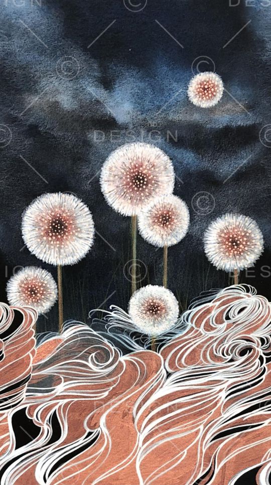 蒲公英印花华亿平台图片