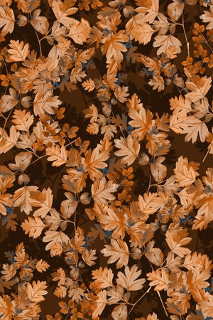 绿植树叶印花华亿平台图片