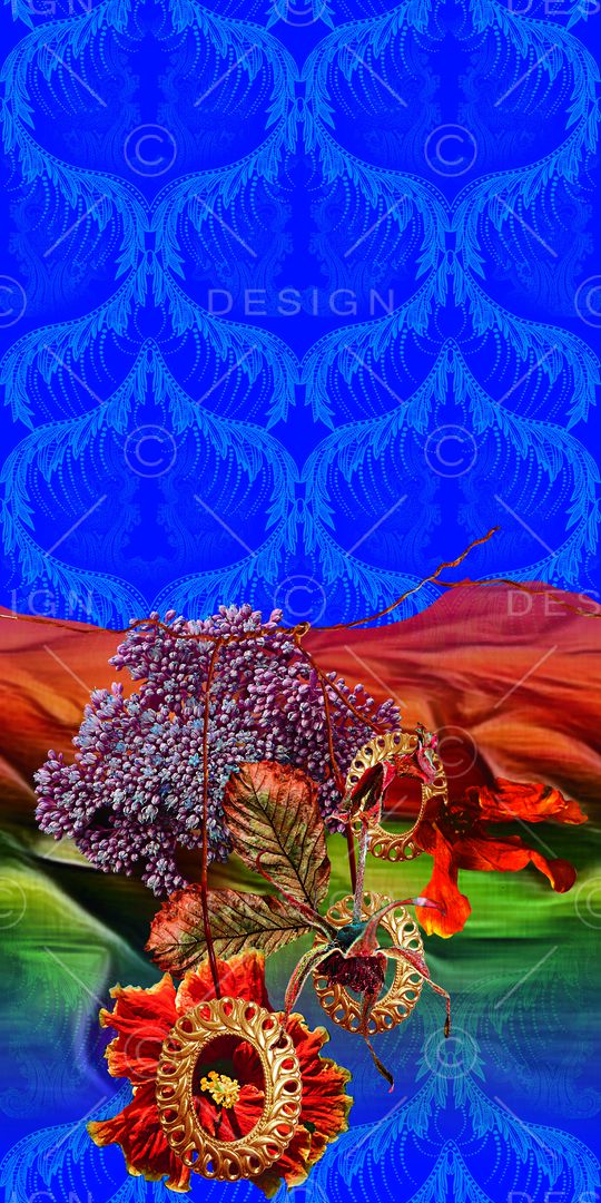 定位花印花华亿平台图片