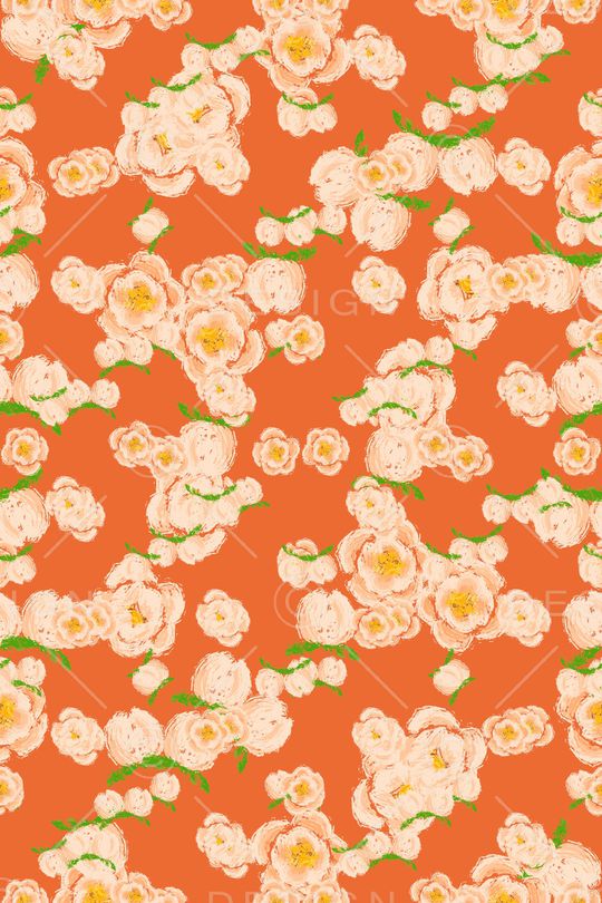 绿植树叶印花华亿平台图片