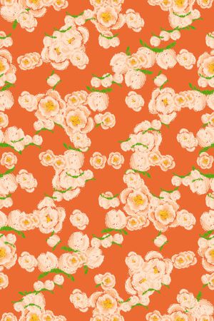 绿植树叶印花华亿平台图片