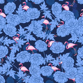 火烈鸟印花华亿平台图片