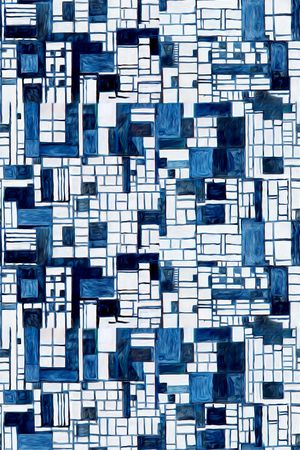 几何印花华亿平台图片