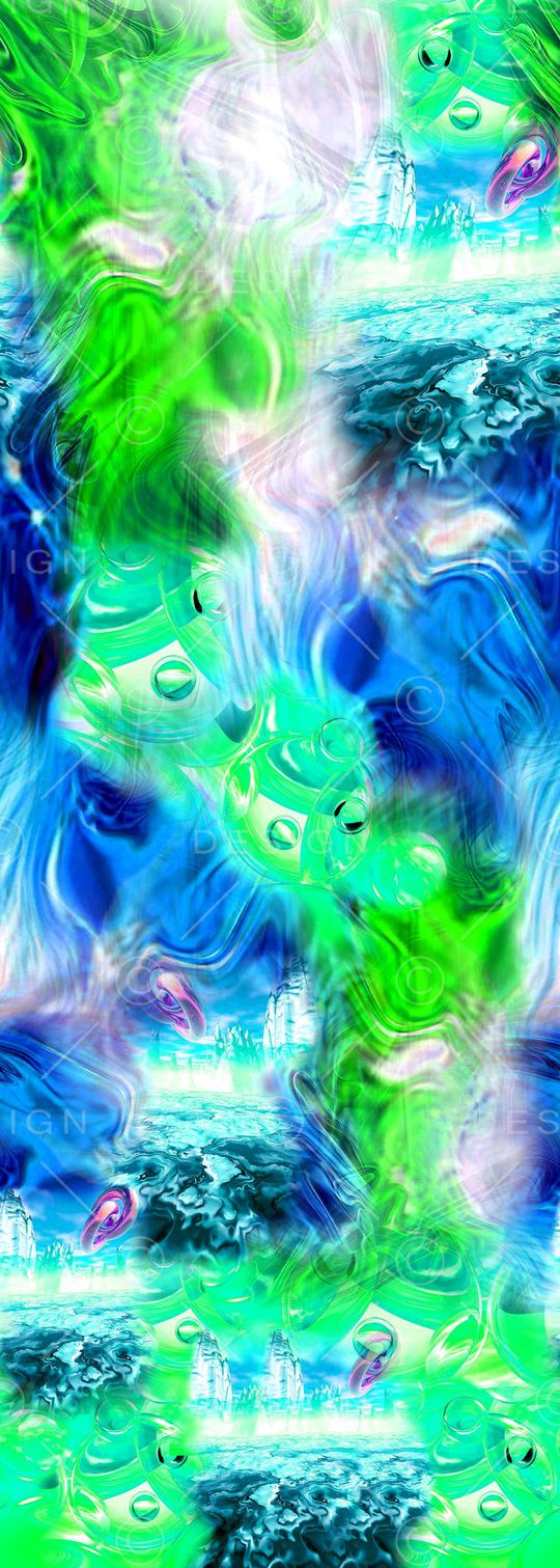 水波印花华亿平台图片