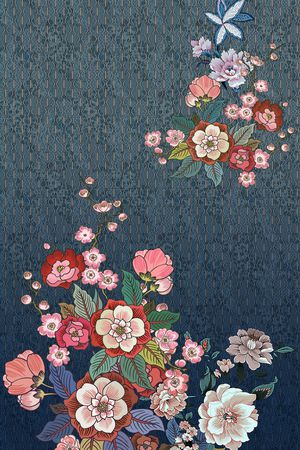 定位花印花华亿平台图片