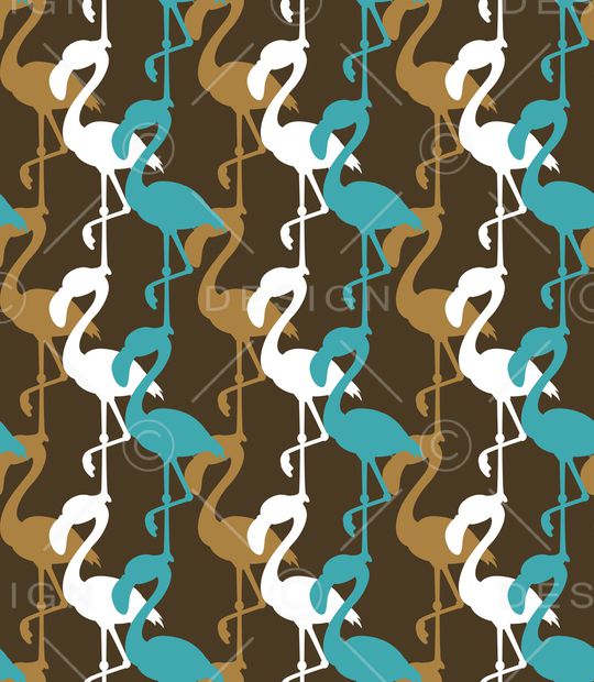 火烈鸟印花华亿平台图片