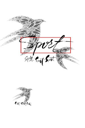 字母印花华亿平台图片