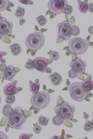 抽象花卉印花华亿平台图片