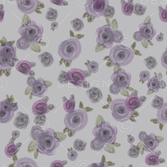 抽象花卉印花华亿平台图片