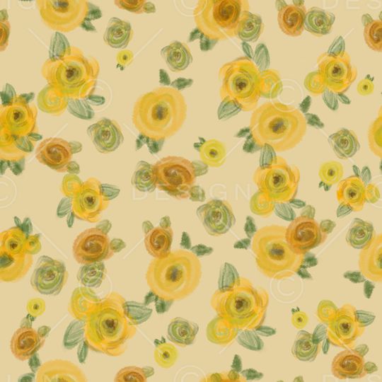 抽象花卉印花华亿平台图片