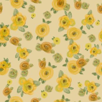 抽象花卉印花华亿平台图片