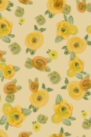 抽象花卉印花华亿平台图片