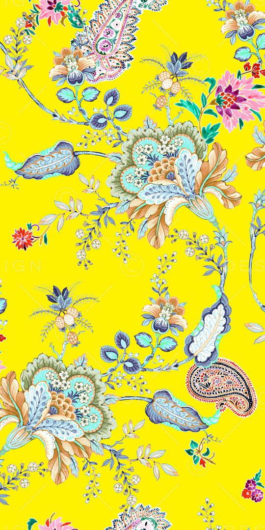 佩斯利印花华亿平台图片