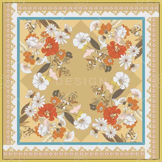 绿植树叶印花华亿平台图片