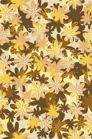 黑底花卉印花华亿平台图片