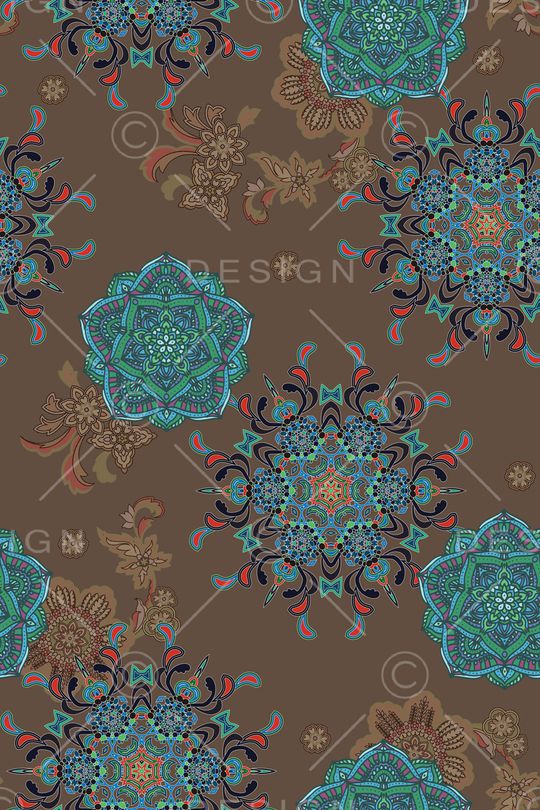 宫廷风印花华亿平台图片