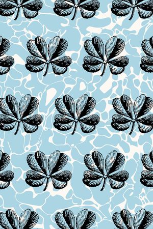 四叶草印花华亿平台图片