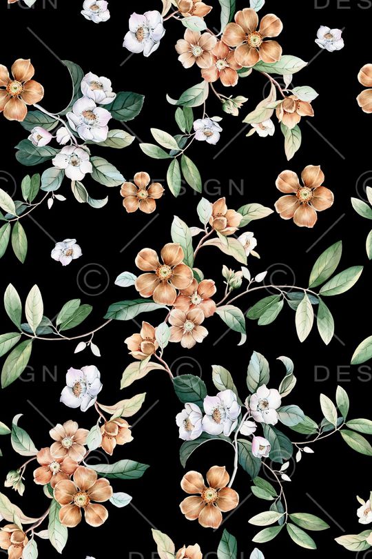 绿植树叶印花华亿平台图片