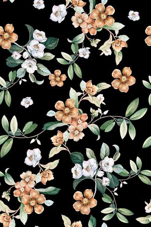 绿植树叶印花华亿平台图片