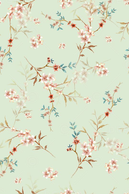 绿植树叶印花华亿平台图片