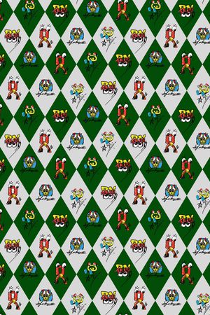 格子印花华亿平台图片