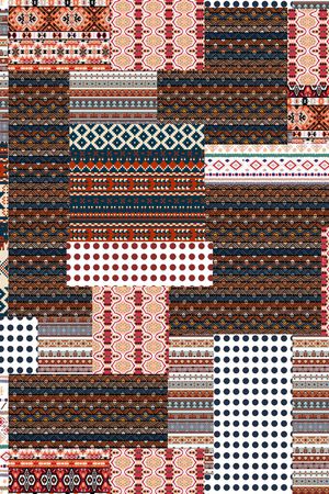 民族风印花华亿平台图片