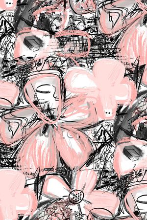 涂鸦印花华亿平台图片