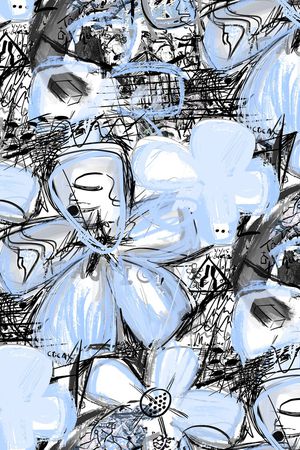 涂鸦印花华亿平台图片