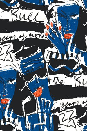 涂鸦印花华亿平台图片