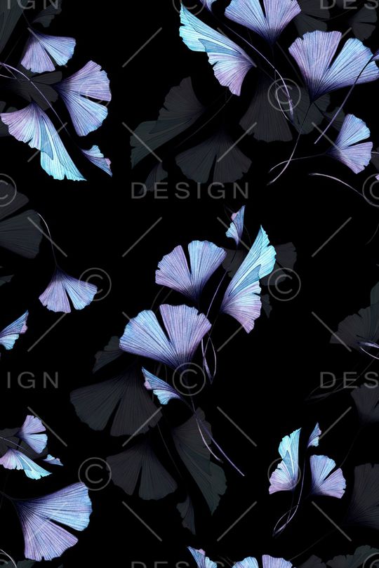 绿植树叶印花华亿平台图片