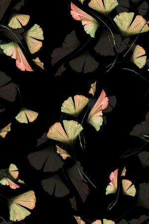 绿植树叶印花华亿平台图片