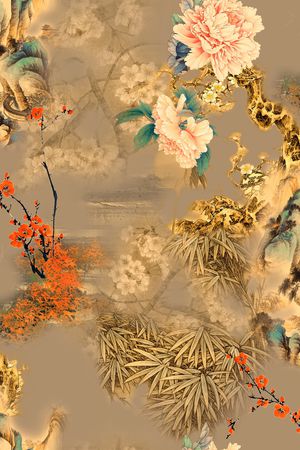 香云纱印花华亿平台图片