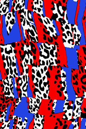 几何印花华亿平台图片