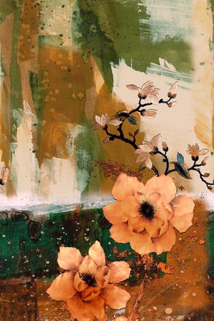 油画华亿平台印花华亿平台图片