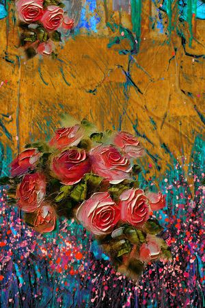 女装定位花印花华亿平台图片