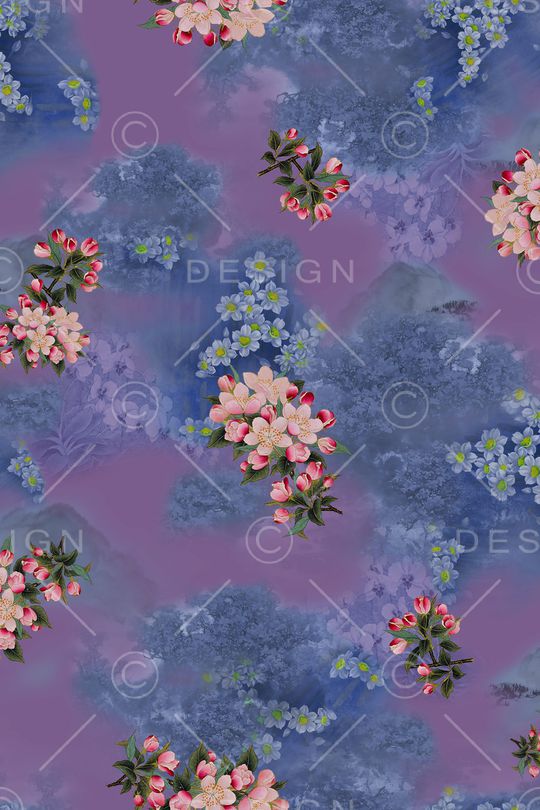 绿植树叶印花华亿平台图片