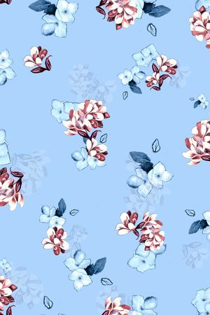 绿植树叶印花华亿平台图片