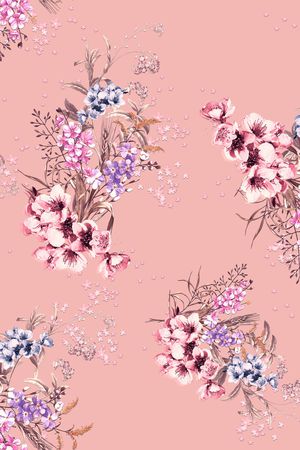 绿植树叶印花华亿平台图片