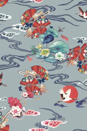 绿植树叶印花华亿平台图片