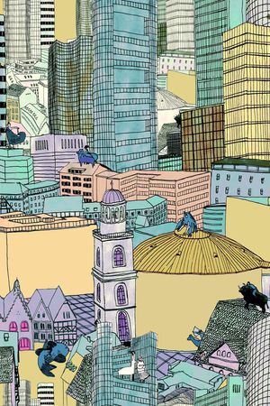 几何印花华亿平台图片