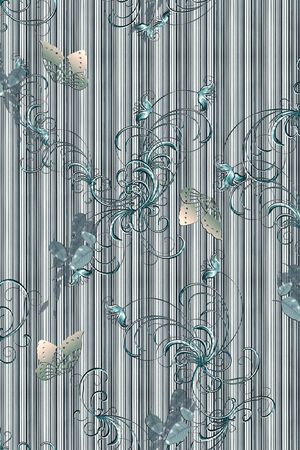 格子印花华亿平台图片